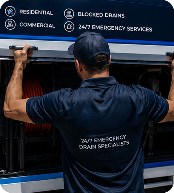 Licensed blocked drain plumber servicing a Rookwood home